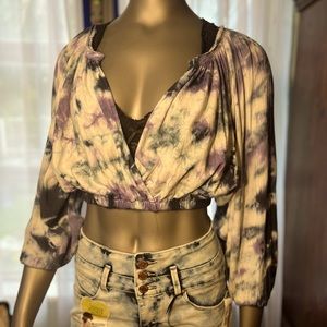 Urban Outfitters Storm Tie Dye Top